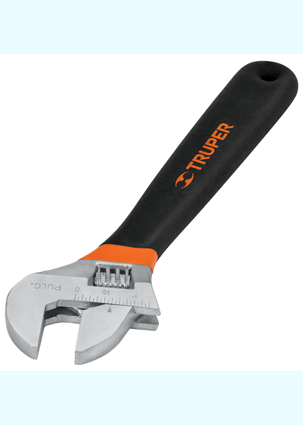 LLAVE PET12X PERICA CROMADA C/GRIP TRUPER