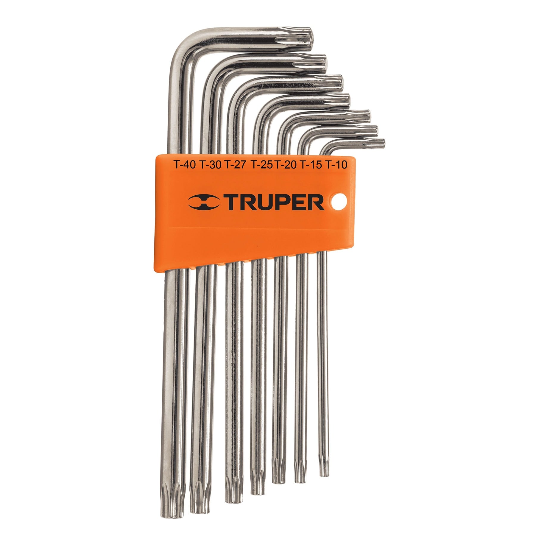 LLAVE TORX7L JGO. LARGAS 7 PZAS. TRUPER