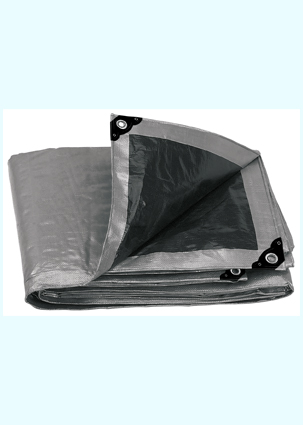 LONA LT33 POLIETILENO 3X3 MTS.REF.GRIS TRUPER