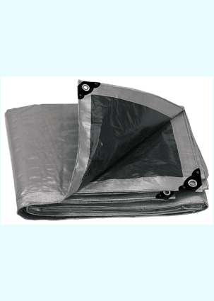 LONA LT69 POLIETILENO 6X9 MTS.REF.GRIS TRUPER