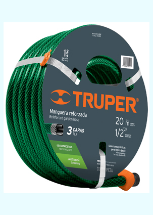 MANGUERA MAN20x1/2RE REF.CONEX/PLAST.TRUPER