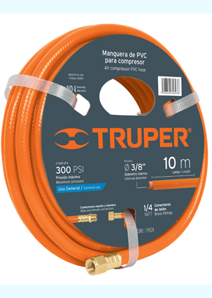 MANGUERA MANPI51/4 BAJA PRES. P/COMP.5M TRUP