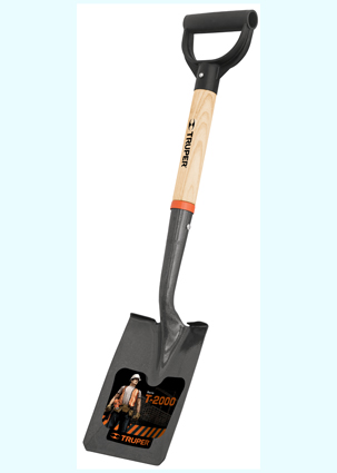 PALA TRBYC CAJUELERA M/MAD. CUADRADA TRUPER