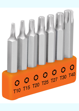PUNTAS P725T JGO. C/7 TORX 2 TRUPER