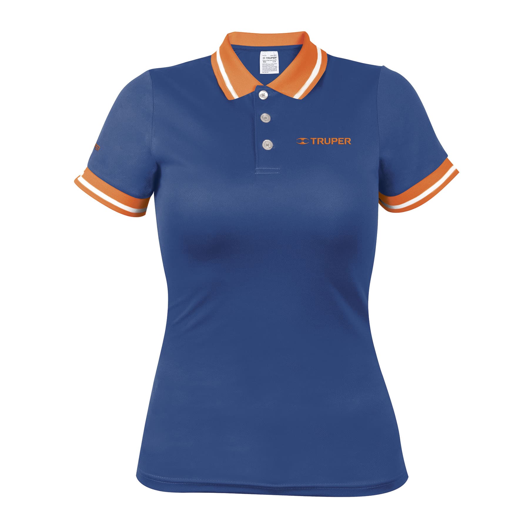 PLAYERA DRYADM TIPO POLO DRY FIT AZUL T/M P/DAMA 69971 SP