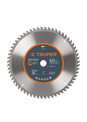 SIERRA ST1240E P/MADERA 12x1  40 DIENTES TRUPER 18311