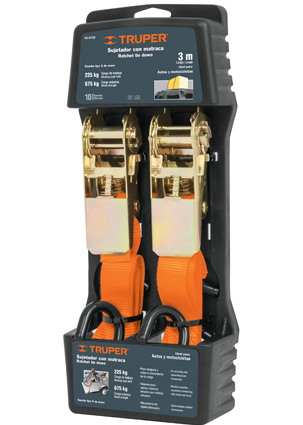 SUJETADORES SU675R C/MATRACA TRUPER