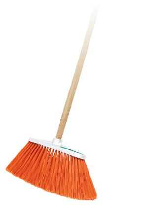 ESCOBA D/PLASTICO T.CEPILLO ES220C GDE C/MGO. KLINTEK