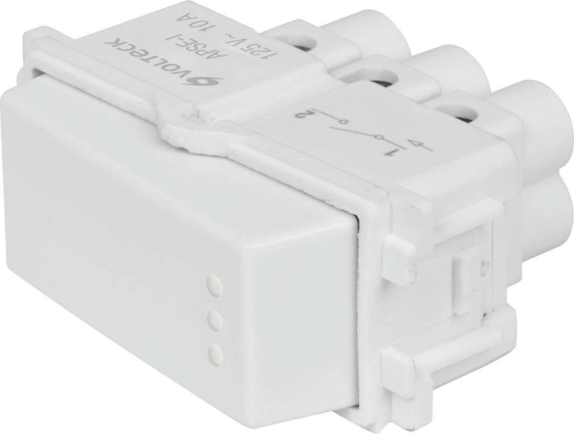 APAGADOR APSEIB SENCILLO BLANCO ITALIANA VOLTECK