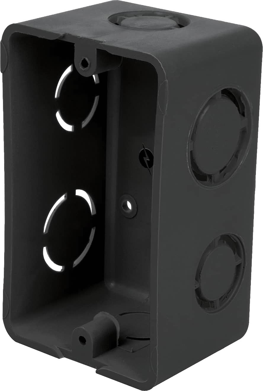 CAJA CCH2X4P RECTANGULAR CHALUPA PLASTICA VOLTECK