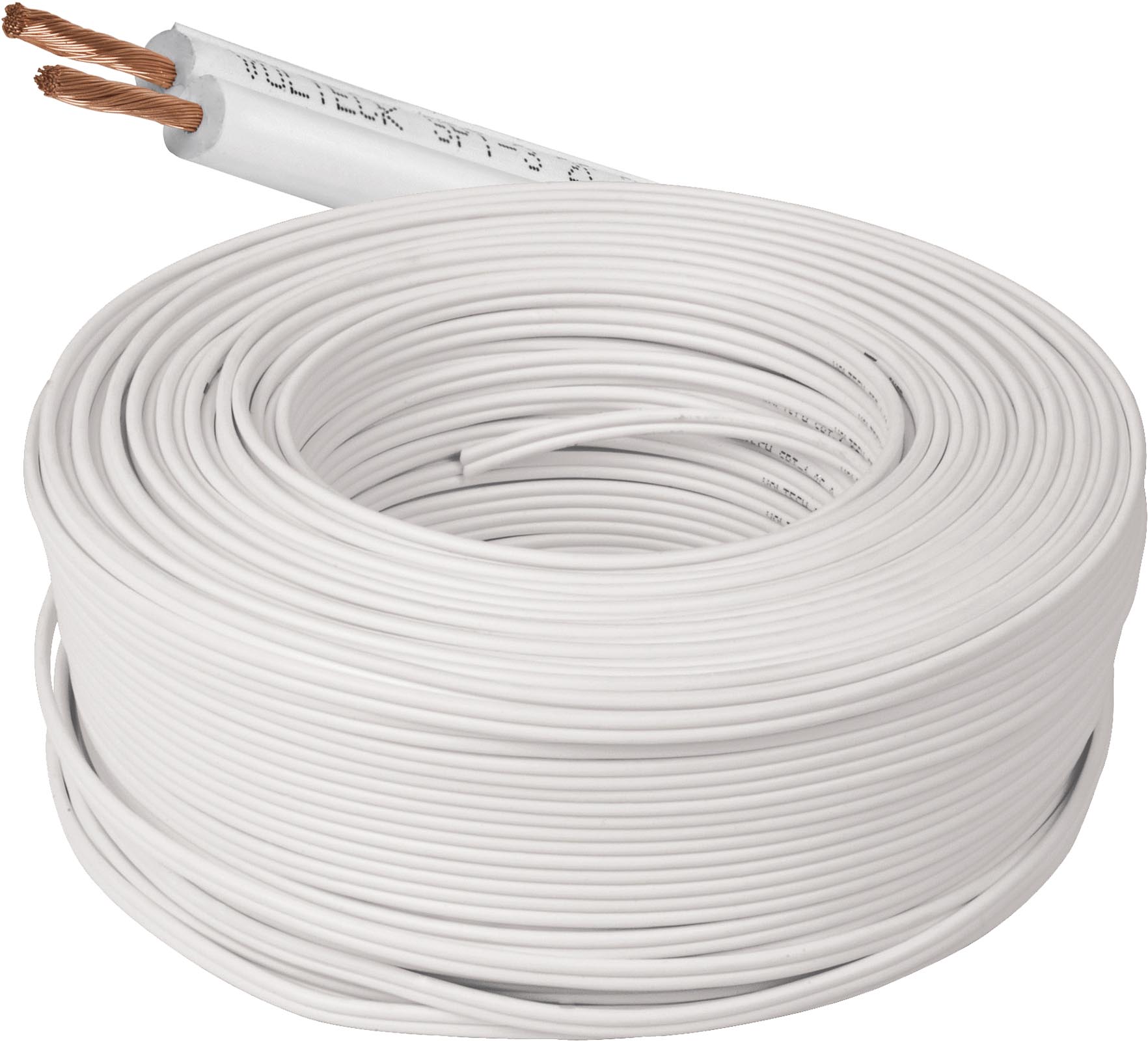 CORDON CDU14 POT FLEX CAL14 R100 M.DUPLEX  BLANCO VOLTECK