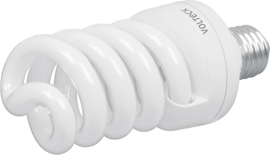 FOCO FLUORESCENTE F20E ESPIRAL 20W. T.4 VOLTECK