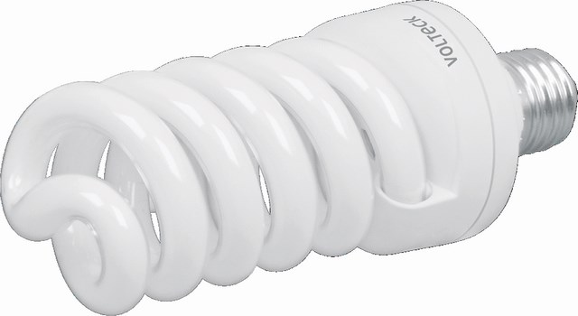 FOCO FLUORESCENTE F24E ESPIRAL 24W. T.4 VOLTECK/FP0001
