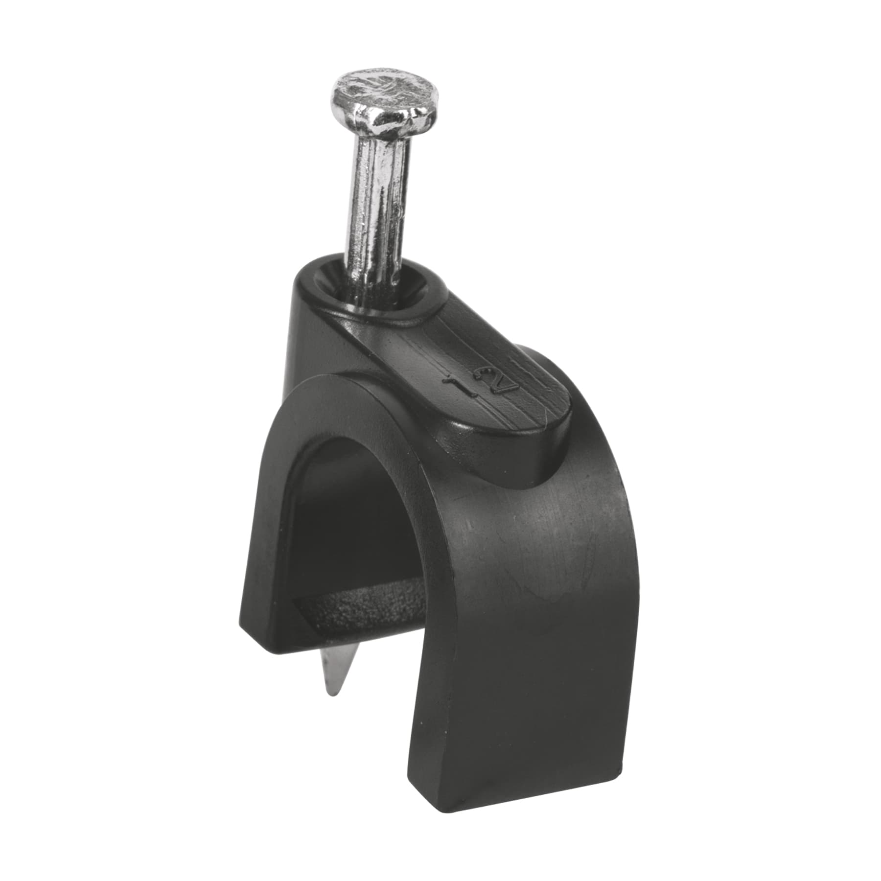 GRAPA GCU12N CURVA 12 MM NEGRA BOLSA C/20 PIEZAS VOLTECK