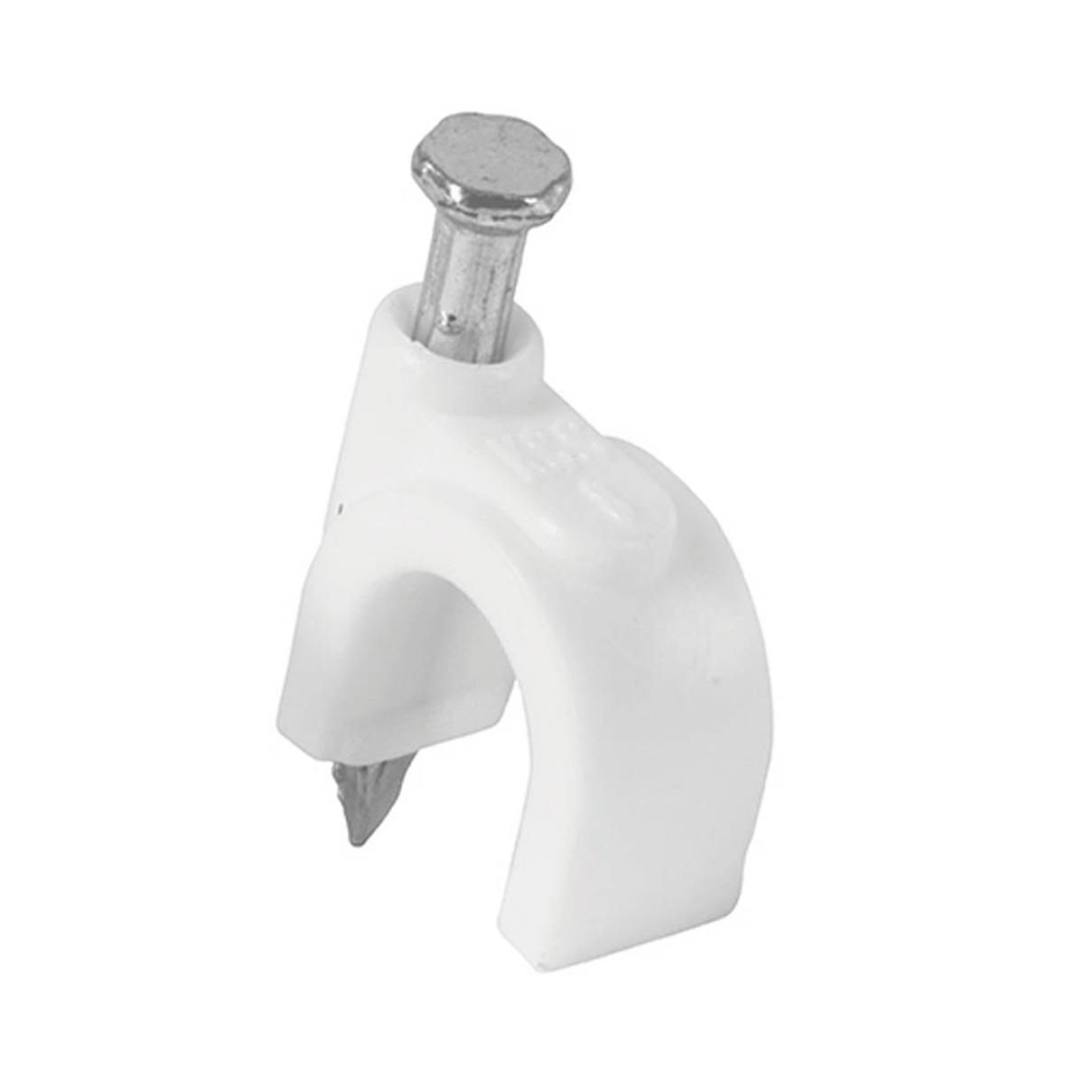 GRAPA GCU6BG CURVA P/CABLE BLANCA B/500 43041 SP