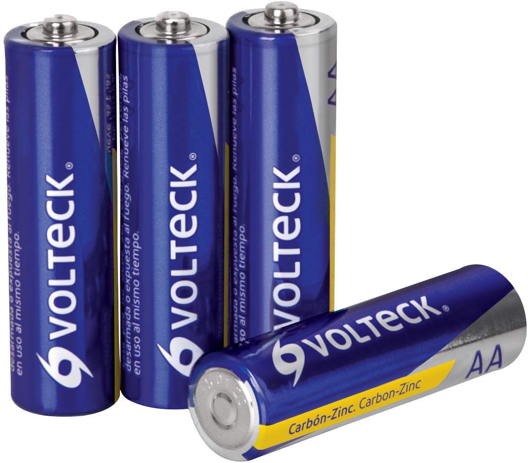 PILA ZIAA ZINCCARBON AA B/4 VOLTECK