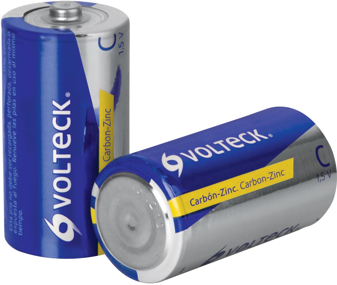 PILA ZIC ZINCCARBON C B/2 VOLTECK