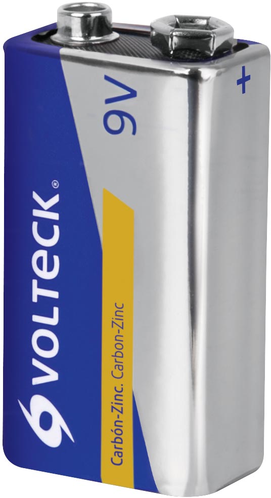PILA ZI9V ZINCCARBON 9V B/1 VOLTECK
