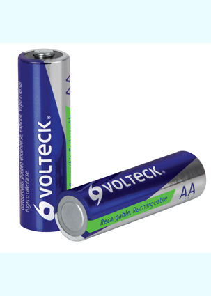 PILA REAA RECARGABLE AA B/2 VOLTECK