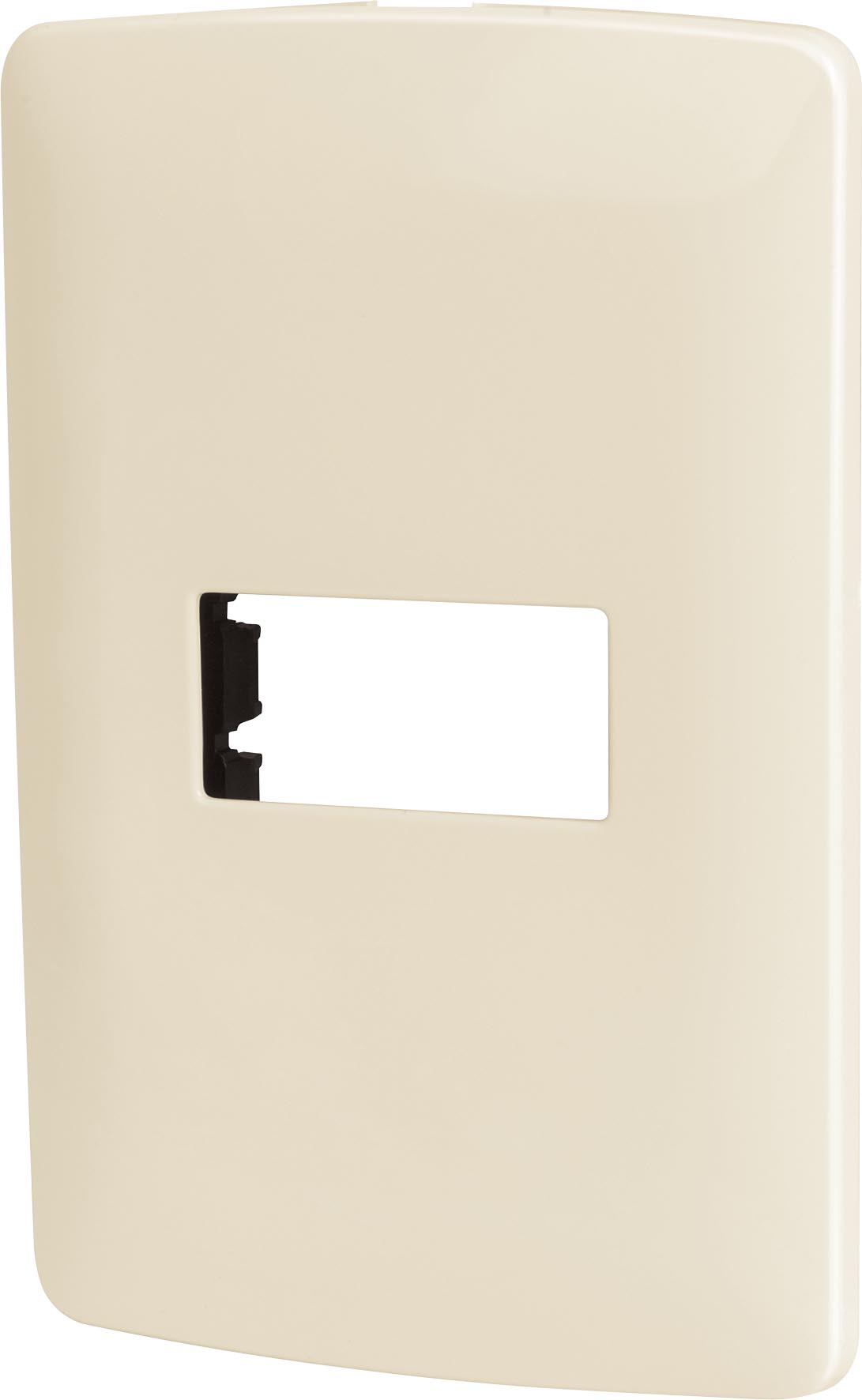 PLACA PPSEI 1 MODULO ABS MARFIL ITALIANA VOLTECK