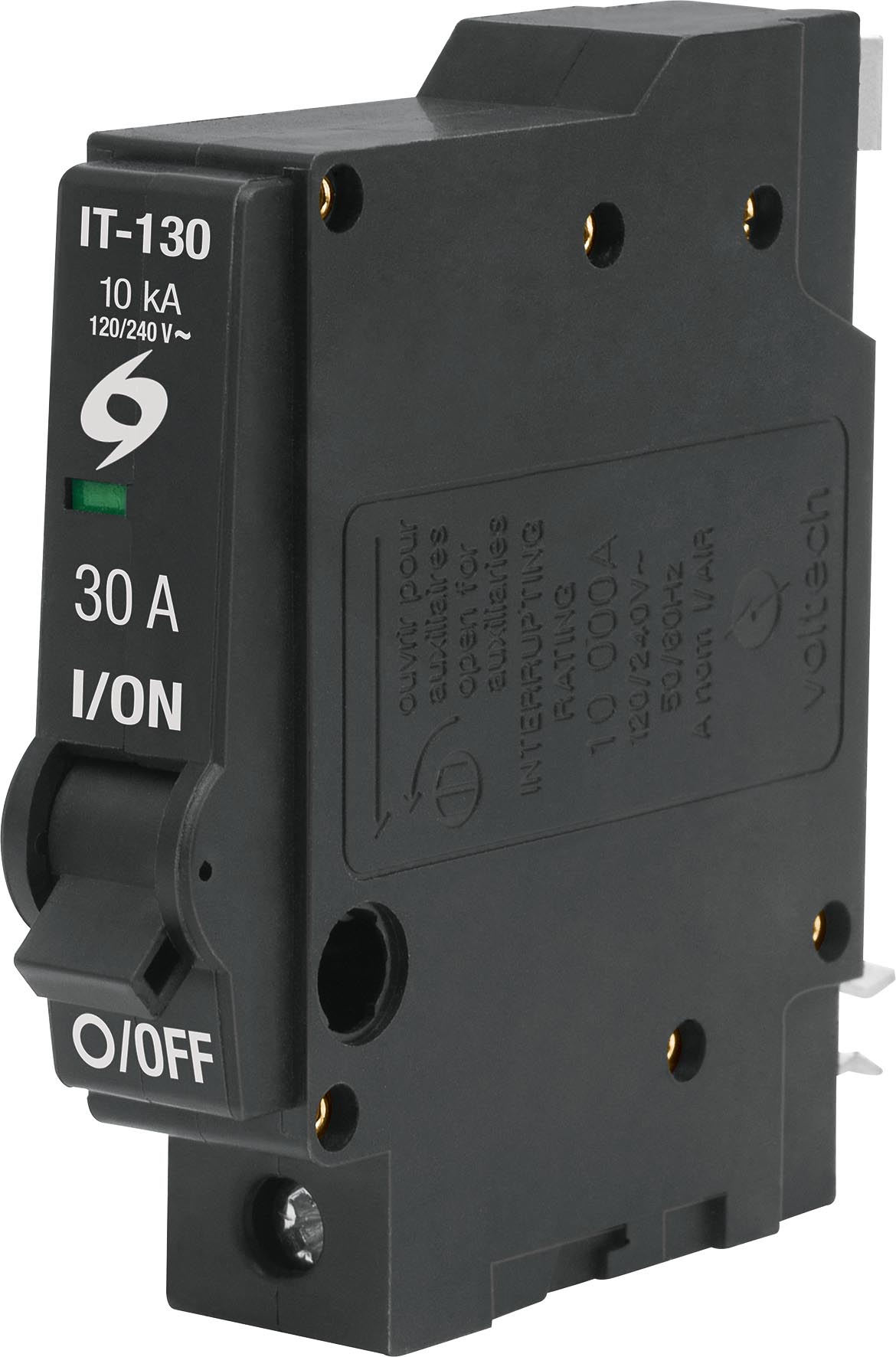 PASTILLA TERMOMAGNETICA IT130 1 POLO 30A 46702 VOLTECK