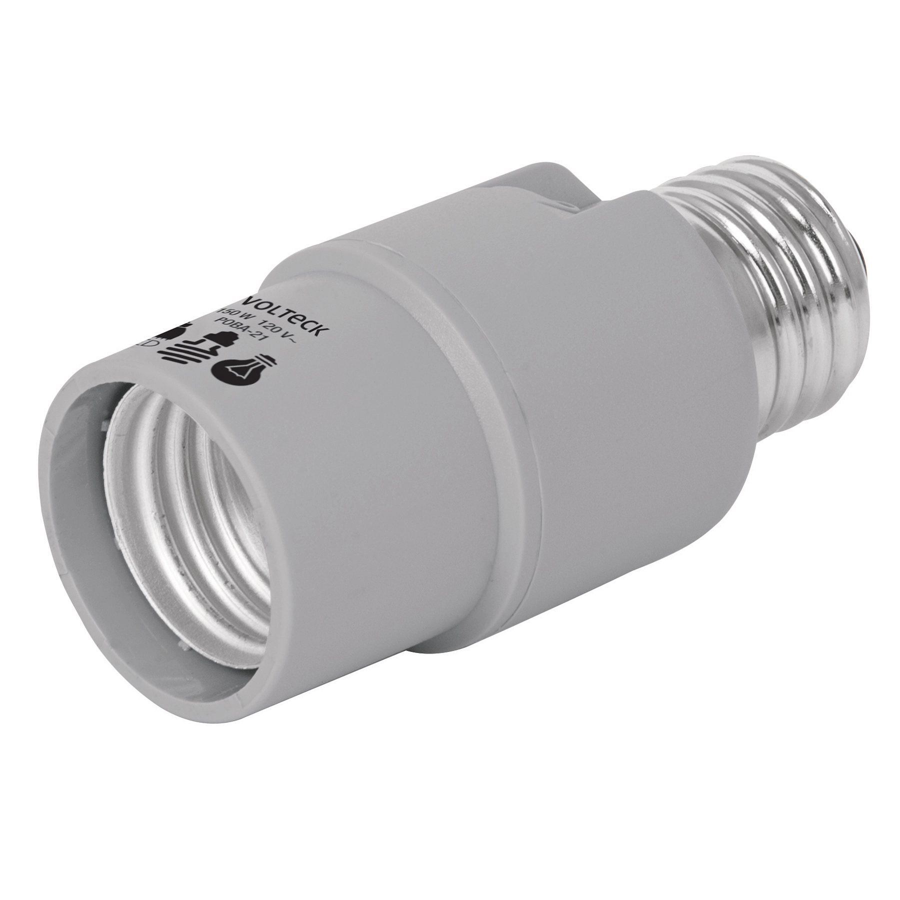 PORTALAMPARA POBA21 C/SENSOR D/LUZ 360 VOLTECK