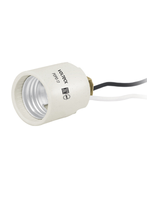 PORTALAMPARA POPO17 D/PORCEL.S/T NIPLE VOLTECK