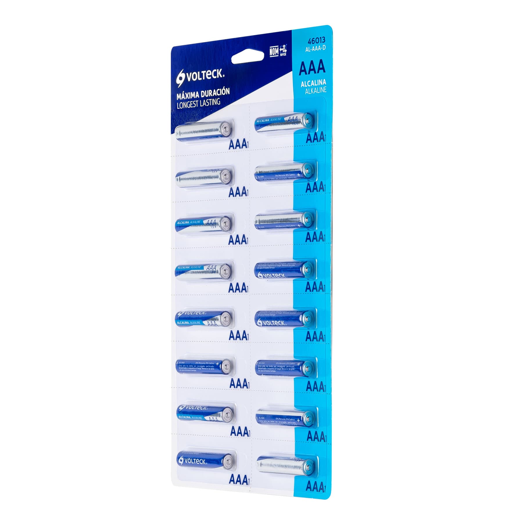 TARJETA ALAAAD DESPACHADORA PILA AAA C/16 PZA 46013