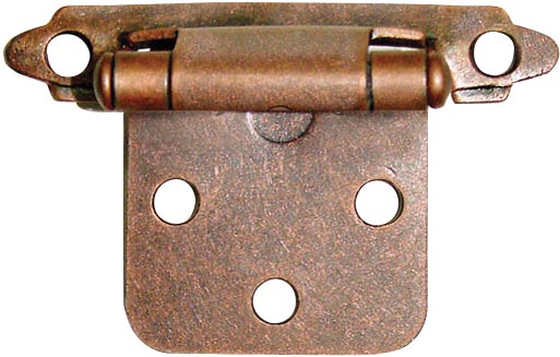 BISAGRA GABINETE COBRE ANTIG. C/T. T/AMERICANO PAR 3698