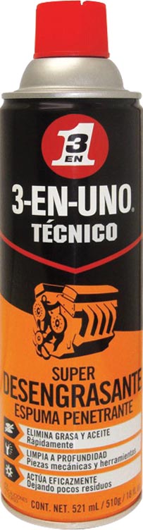 DESENGRASANTE ESPUMA 3 EN 1 521 ML. C.31TDE SP