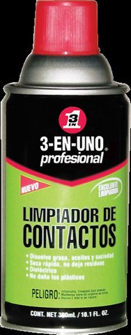 LIMPIADOR D/CONTACTOS AEROSOL 300ML. 52236 3 EN 1