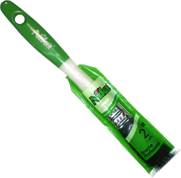 BROCHA PROFESIONAL 51 MM. 2 M/VERDE BNP20 NIKA