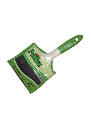 BROCHA PROFESIONAL 102 MM. 4 M/VERDE BNP40 NIKA