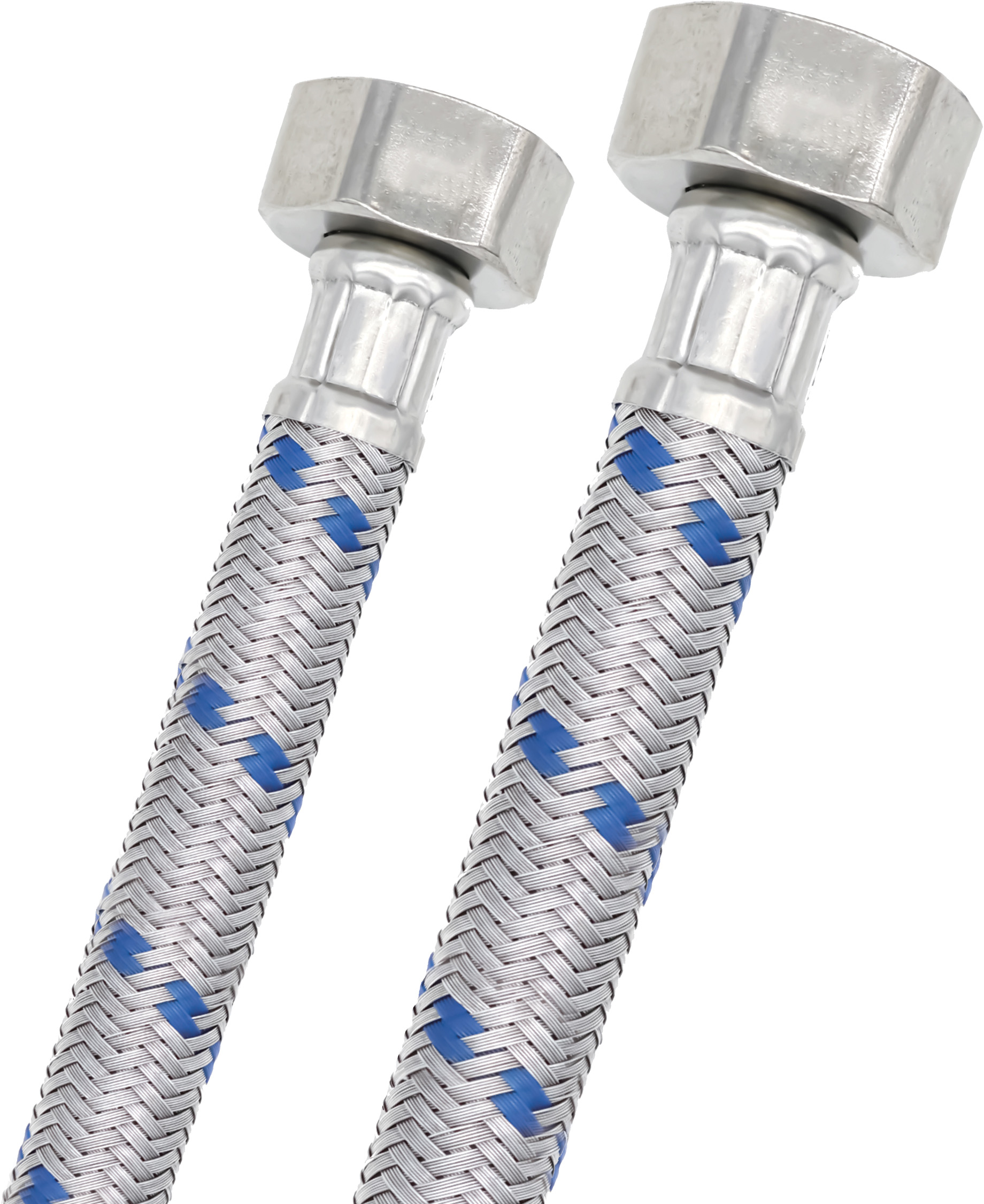 CONECTOR P/SANITARIO ALUM.TUER. A/INOX 7/8X7/8 55CM NIKA