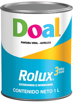 P.VINILICA ROLUX ROJO INTENSO LITRO DOAL