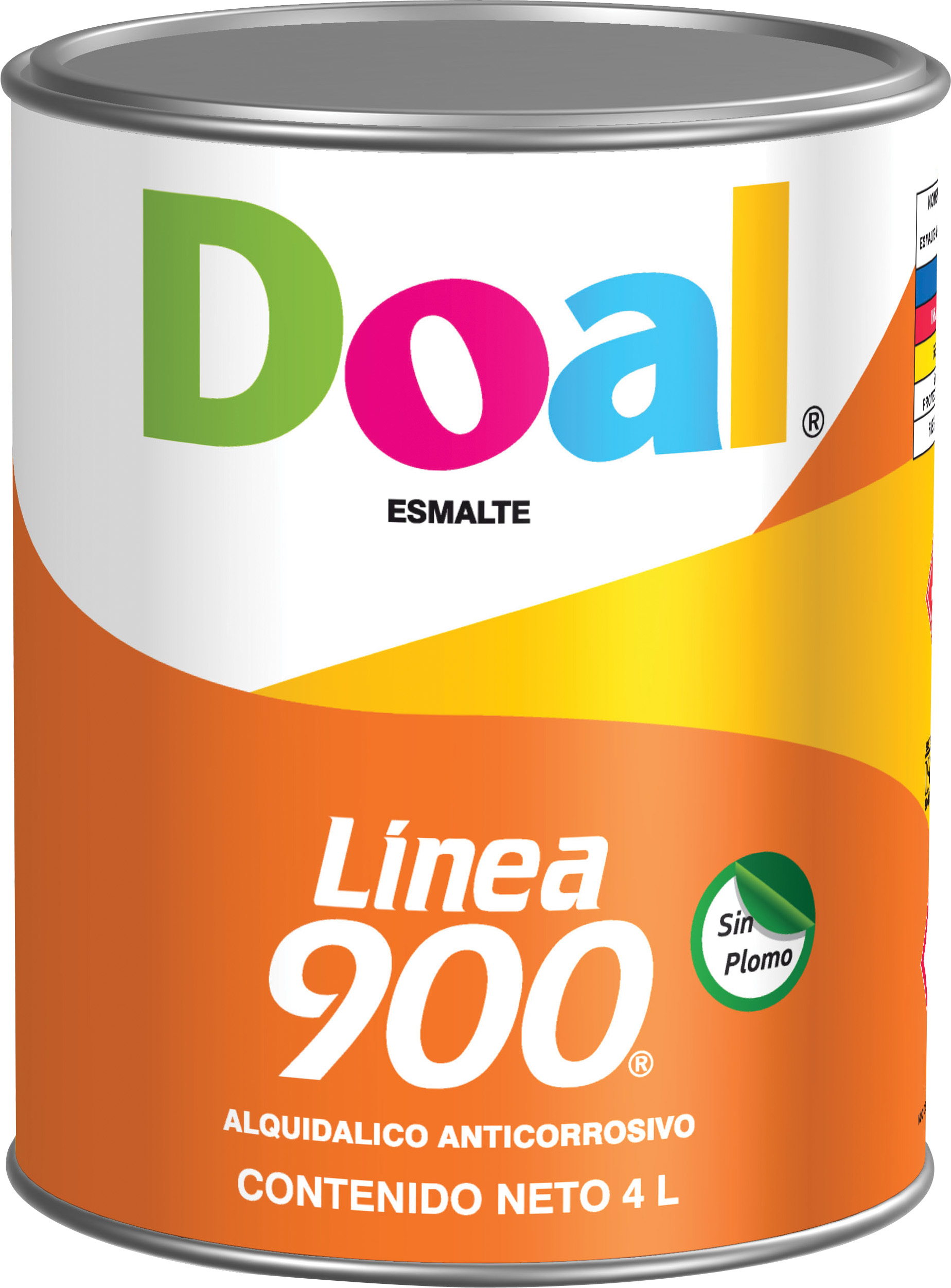 P.ESM.ALQ. 914 ROJO OXIDO GALON DOAL