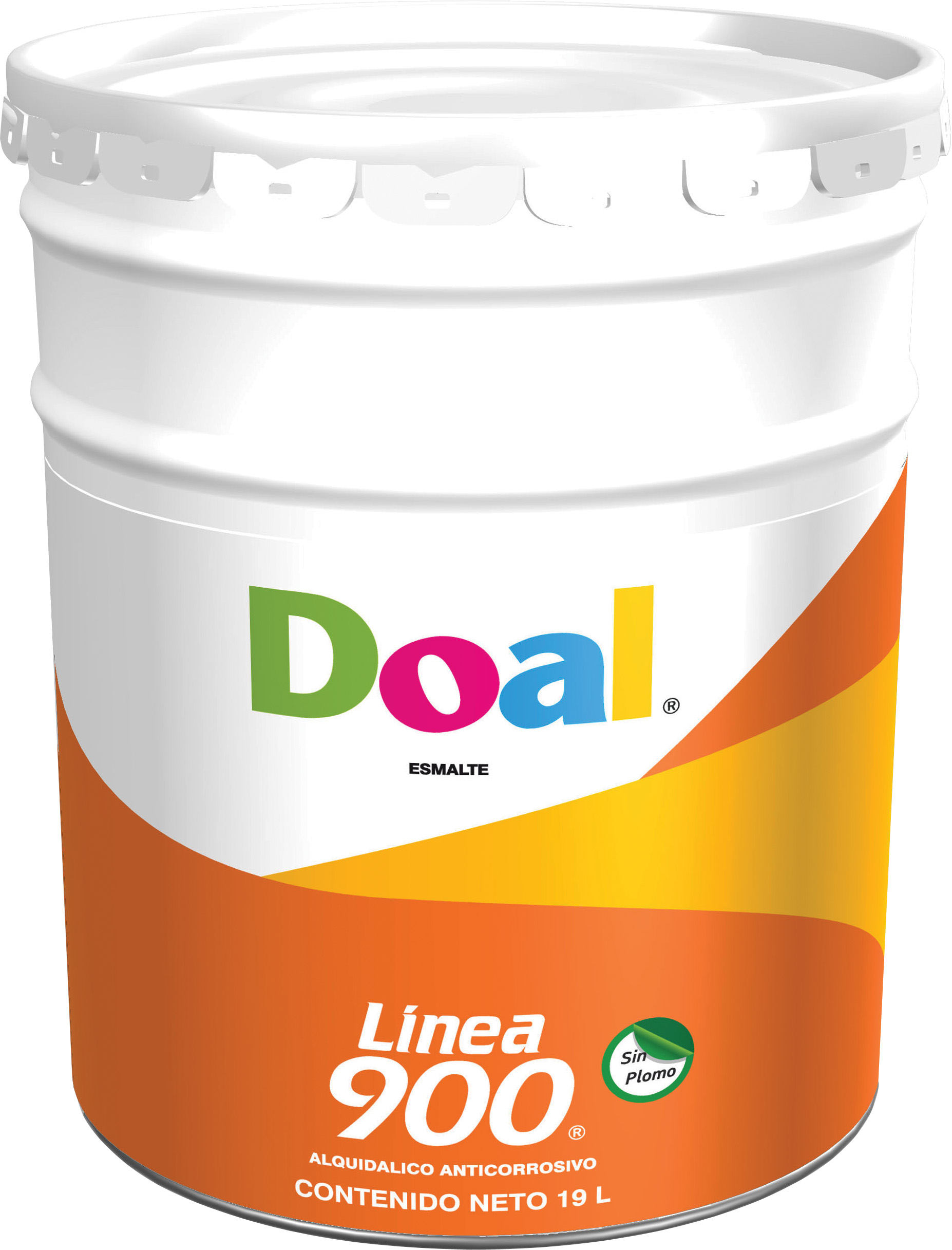 P.ESM.ALQ. 915 AMARILLO CROMO C/19 LTS. DOAL SP