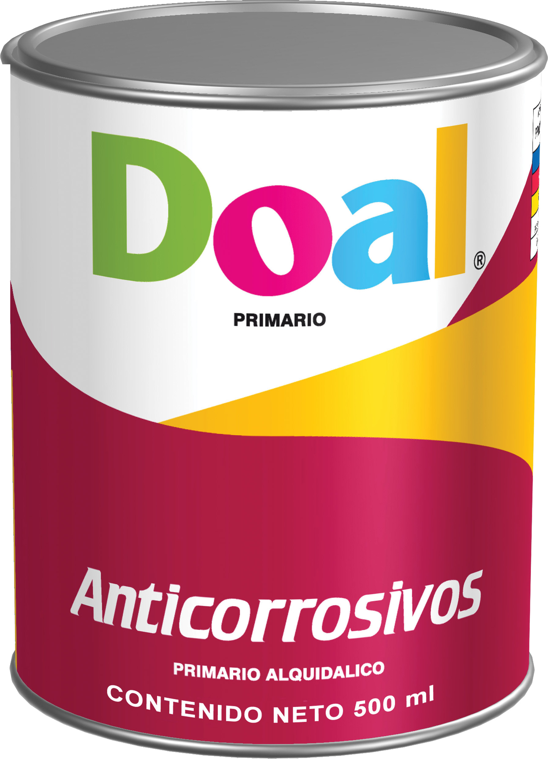 P.ANTICORROSIVO MT72 NEGRO OPACO 1/2 LTO. DOAL
