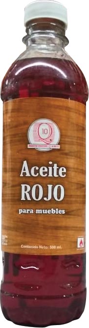 LUSTRADOR ROJO P/MUEBLES 500 ML. Q10