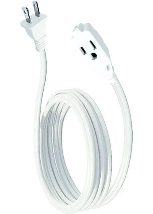 EXTENSION ELECTRICA BLANCA DE 3 MTS 13801 / 975 ADIR