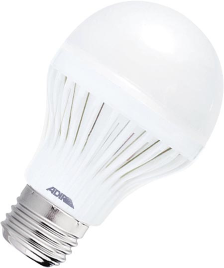 FOCO D/LED T/BULBO C/BASE DE PLAST. 9 W BCO 2930 ADIR