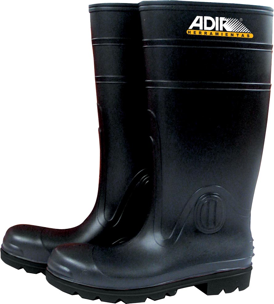 BOTA DE HULE NEGRA JARDINER 25 558 ADIR