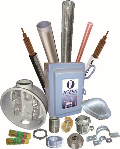 ACOMETIDA C/INTERR. COMPLETA P/CORRIENTE 110 WATS