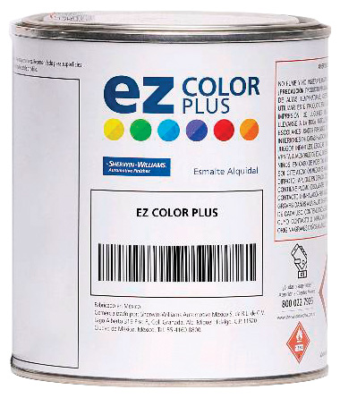 P.ESMALTE EZ-COLOR PLUS AZUL ELECTRICO GALON 31502551