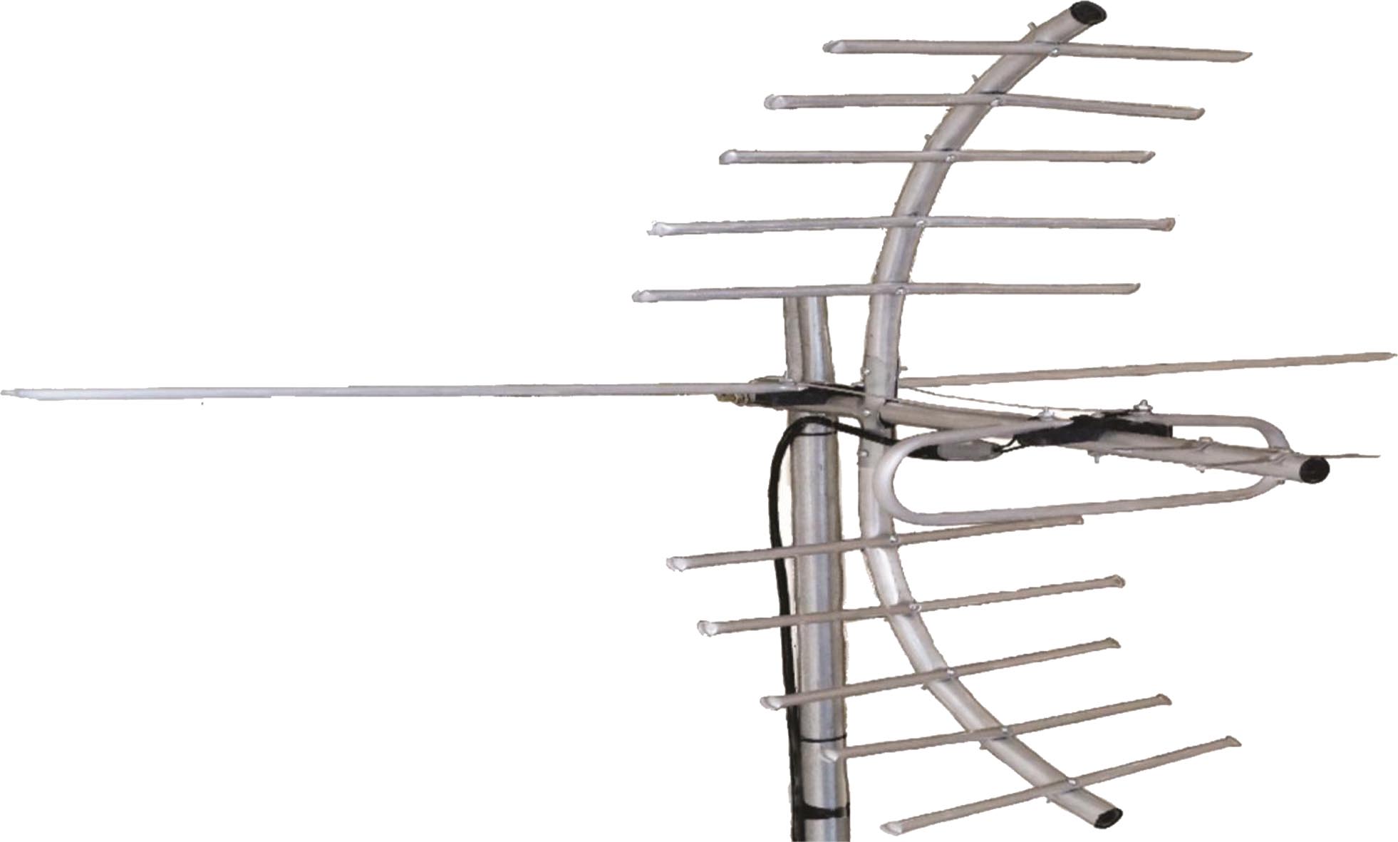 ANTENA DIGITAL HDTV AEREA 14 ELEM. P/T.V. ALUM. 1153