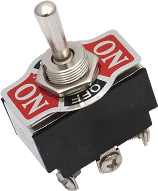 INTERRUPTOR D/PALANCA 6 TORN. 10A 125V APA006 KLEY