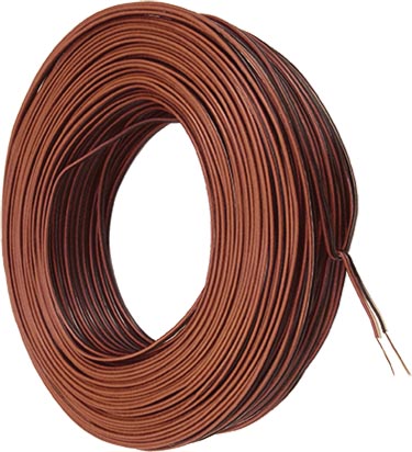 CABLE BICOLOR CAL18 POLARIZ. R100 MTS.ROL014 KLEY