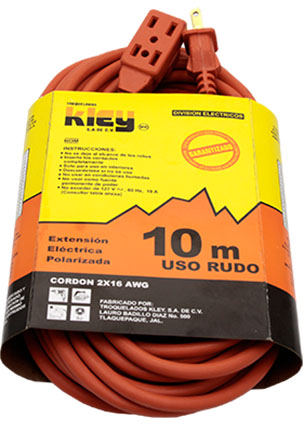 EXTENSION ELECTRICA USO RUDO NJA. 20 MTS. EXT023 KLEY