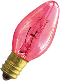 FOCO CORONA 71/2 V. COLOR/CLARO C/50 PZAS. E12 FOC002 KLEY