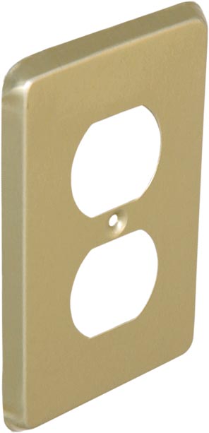 PLACA DUPLEX ALUMINIO ORO PLA006 KLEY